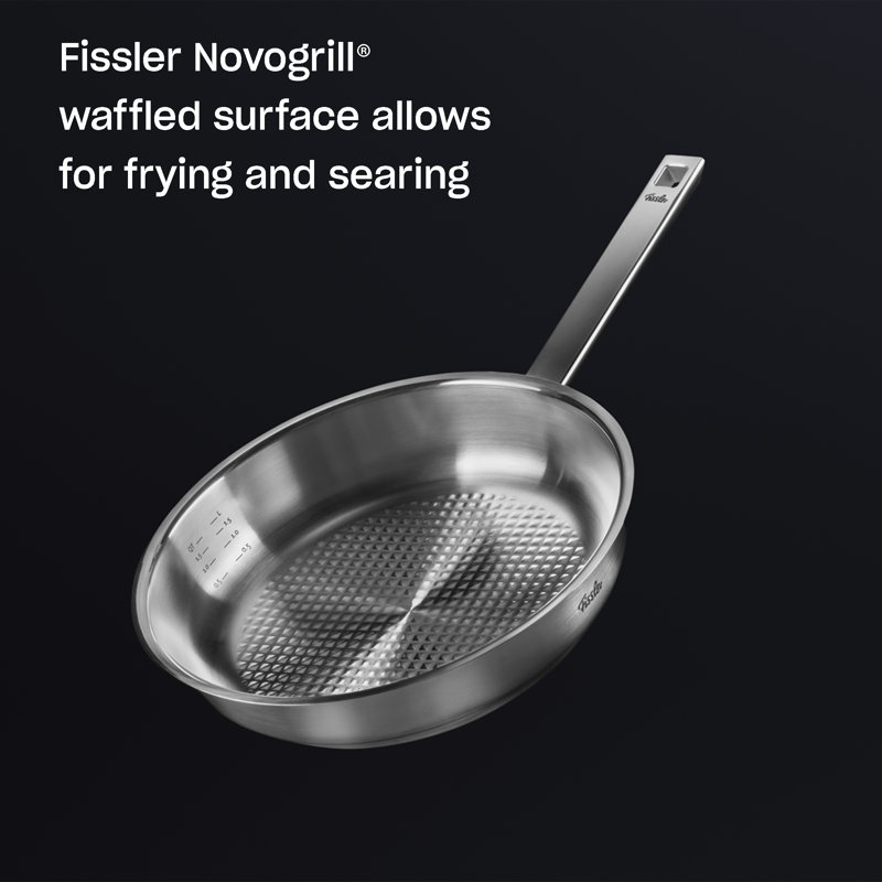 Fissler® Original-Profi Collection® Stainless Steel Frying Pan, 9.5" W