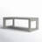 Calypso Rectangular Metal Outdoor Coffee Table , 47'' in. W 24'' in. D