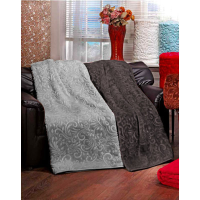 Laxman Quilted Throw Blanket