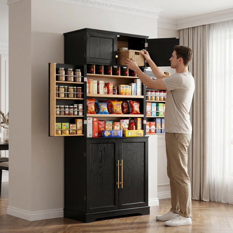 Grand garde-manger de style campagnard, Black