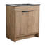 Meuble-lavabo autoportant avec lavabo en céramique