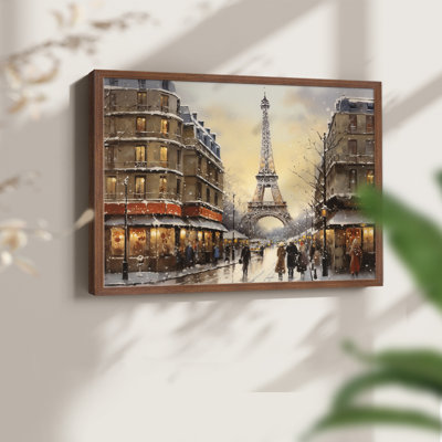 Chirstmas Art-CCCVIII -Framed Print - Restickable