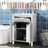 24" Bathroom Vanity With Ceramic Sink - Luxury Compact. 24.2"*18.5"*H34". Solid Wood Frame, Doors. Golden Ornaments. Spacious Storage Shelves. Adjustable Shelf. Modern Cabinet Basin Sophisticated &-2056331937
