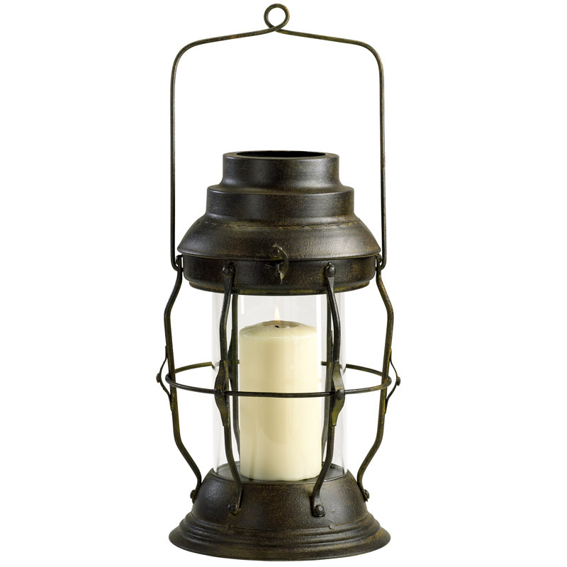 Willow 19'' H Metal Tabletop Lantern