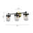 Abilgail 3 - Light Dimmable Vanity Light