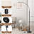 Ehrenfrieda 79.1'' Black Arched Floor Lamp