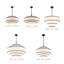 Lustre tambour 5 lumières Aasim-1977652147