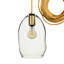 Luminaire suspendu géométrique simple à 1 lumière Bubble