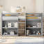 Lit simple mezzanine bas avec tablettes Jceur-177938700