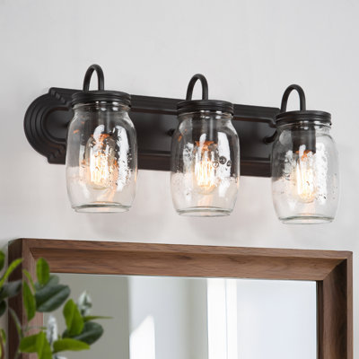 Carlile Dimmable Deep Brown Vanity Light