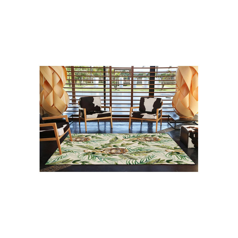 Tapis décoratif Modern, Sous-tapis rond 3 pi 3 po inclus