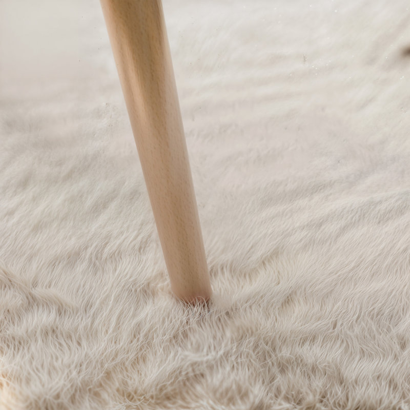 VALERIO Round Coffee Table, Biały