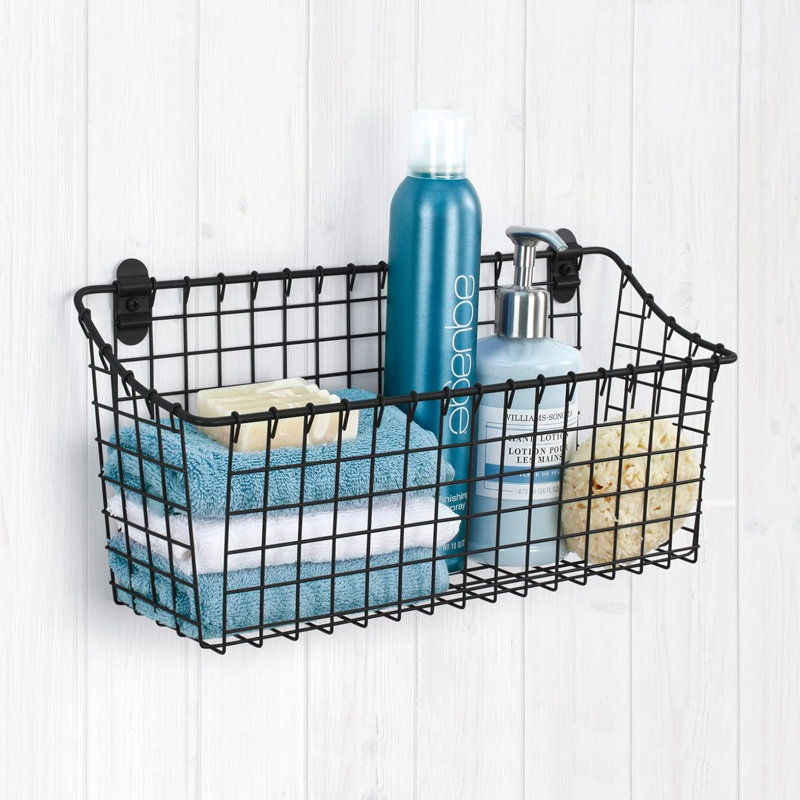 Organisateur de rangement mural Albie, L 15,25 po x H 7,5 po x P 5,5 po