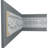 SAMPLE - Endurathane Amber Chair Rail, 4 1/8"H x 5/8"P x 12"L, Factory Primed