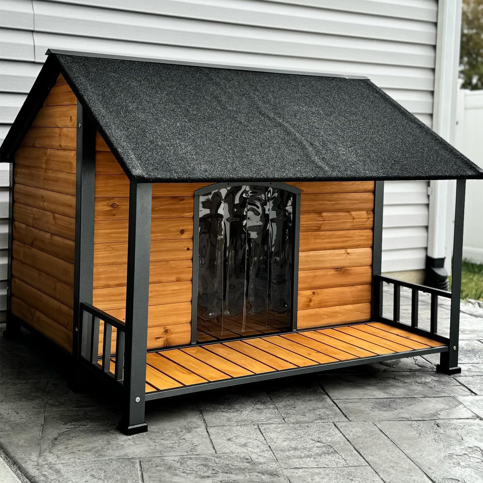 Insulated Large Dog Runs Durable Insulated Wooden Dog House For