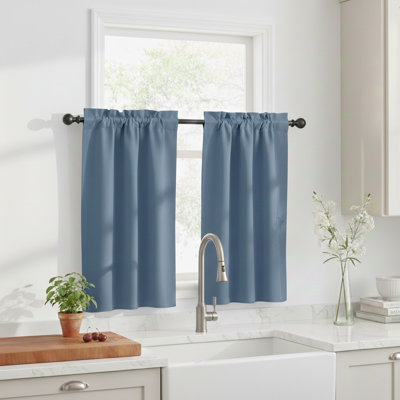 Polyester Blackout Rod Pocket Valance
