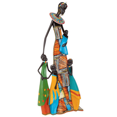 Célébration de la maternité, sculpture abstraite africaine