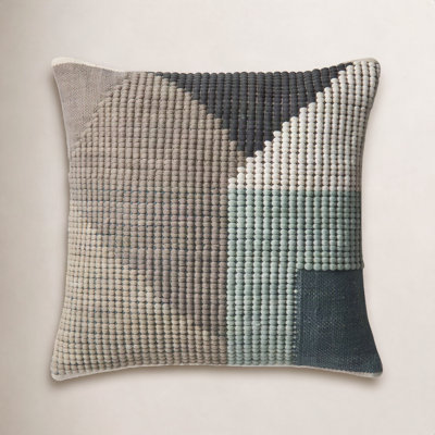 Kacie 22" x 22" Embroidered Throw Pillow