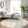 Premium Machine Washable Prisco Gold Rug