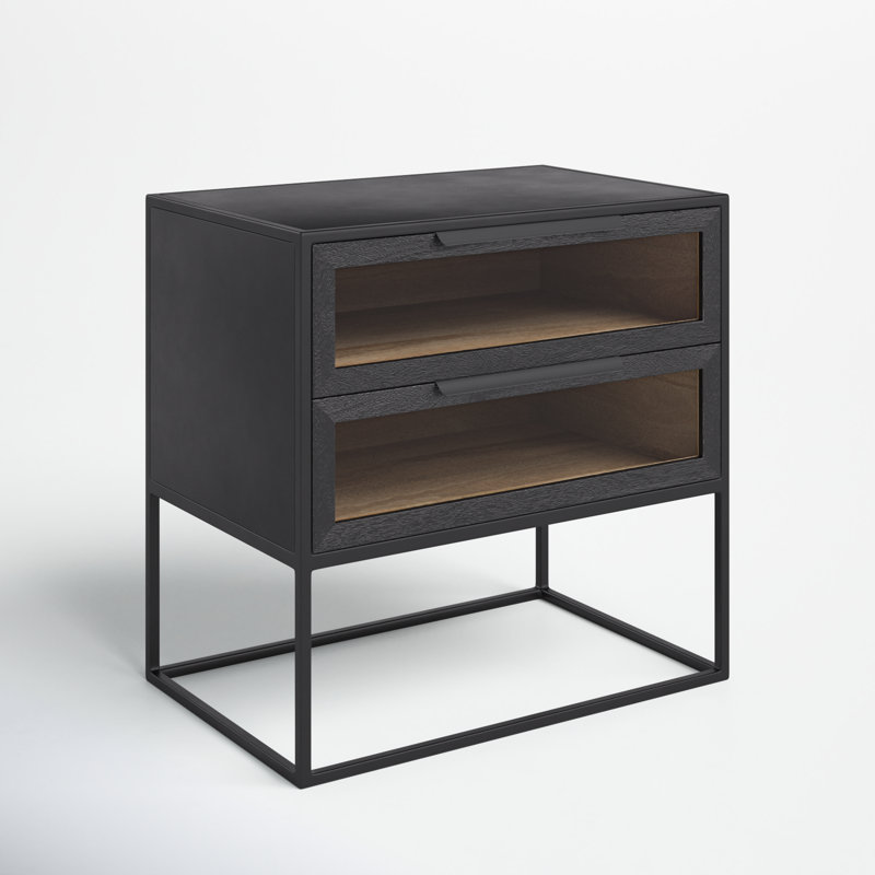 Clementine Storage End Table
