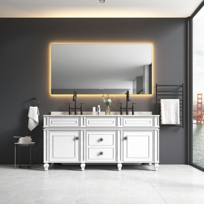 Miroir de salle de bain à DEL