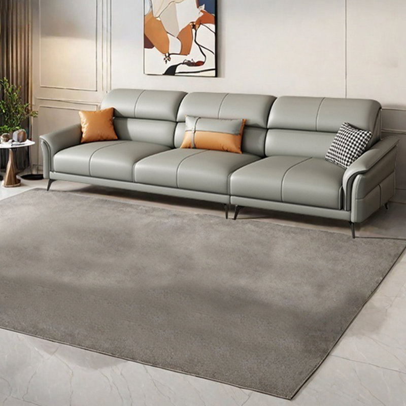 Canapé à lignes droites moderne et minimaliste, H 33,46 po x l 86,61 po x P 36,22 po, 3