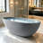 67" Solid Surface Freestanding Bathtub