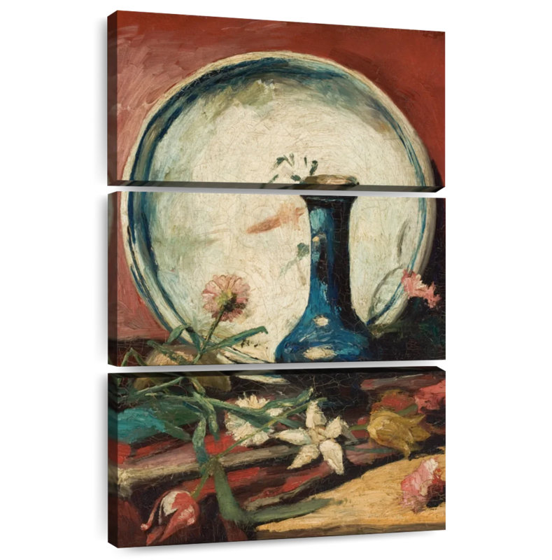 Vase et fleurs Harnek, H 38 po x l 24 po