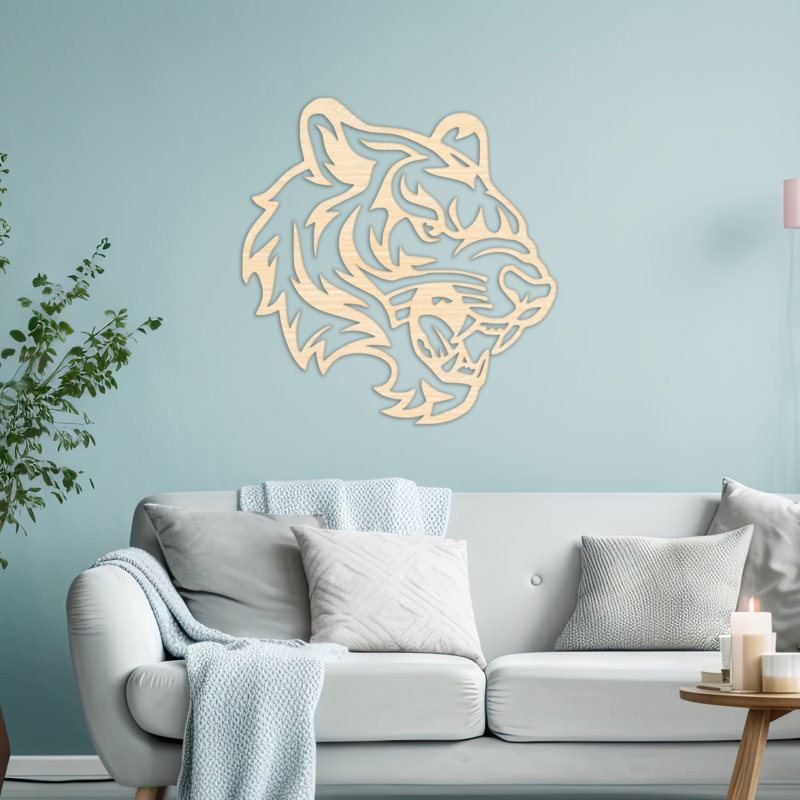 Handmade Wall Decor on ACM, Black, 32" H x 30.7" W x 0.25" D