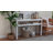 Bali & Pari Gale Natural Grasscloth Console Table - Two-Tier Entryway Table With Open Shelf, Modern Coastal Accent Table For Living Room Or Hallway