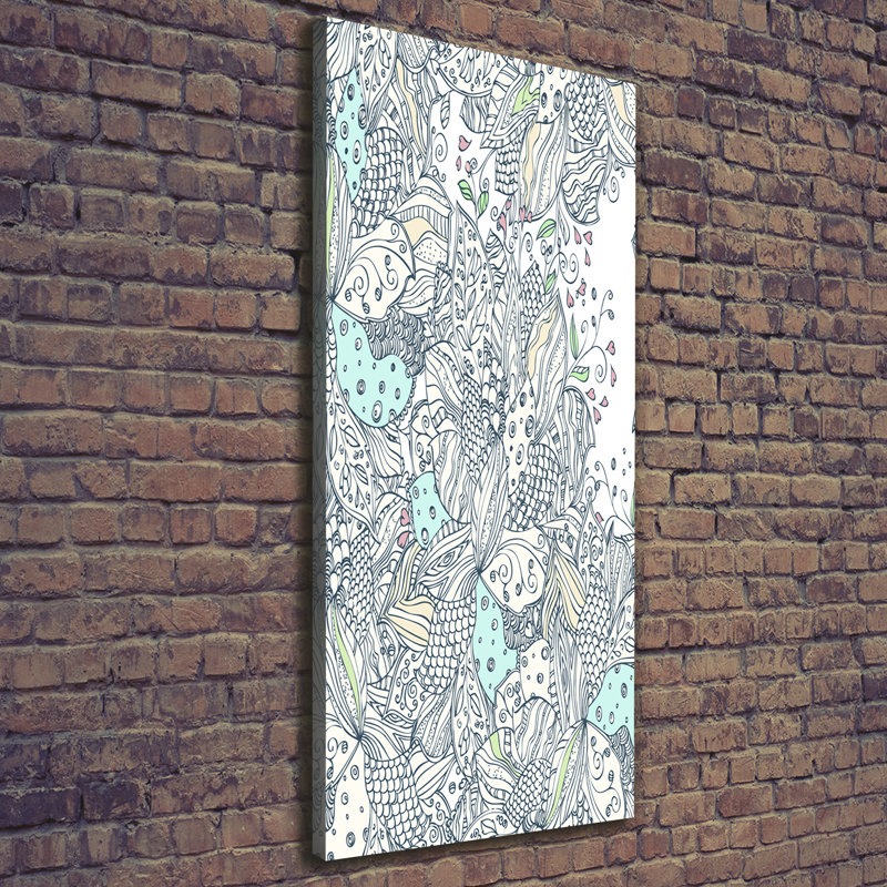 Floral - Wrapped Canvas Print