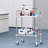 34.06'' H x 21.57'' W Lab Cart with Wheels