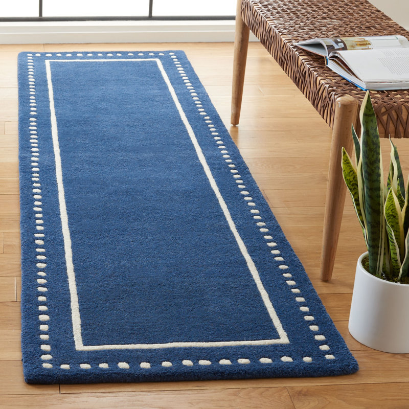 Cruz Bella Hand Tufted Wool Solid Color Rug, Runner 2'3" x 8'