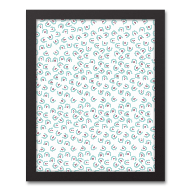 Scatter, art encadré, H 15,75 po x l 12,75 po x P 1,75 po