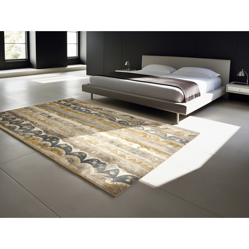 Perky Wiggle Rug, Round 8'