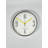 Elegant Decorative Wall Clock, 12 x 12 inches, White & Yellow | 100% Durable Plastic, Real Glass Cover, Thickness: 1.8 inches | Stylish Home Décor for Living Room, Kitchen, and Office Spaces, Timeless Design-105520097