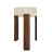 Leonardo Top & Dark Oak End Table