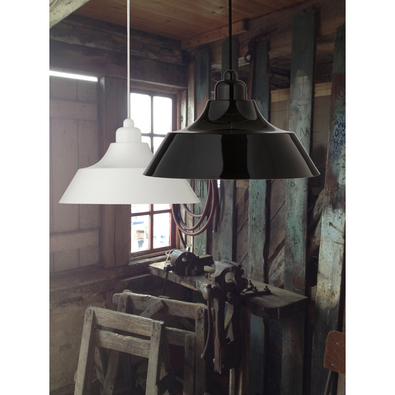 Momentum 1 - Light Cone Pendant, White