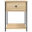 Allums 44cm W Iron Bedside Table-640343853-607737440