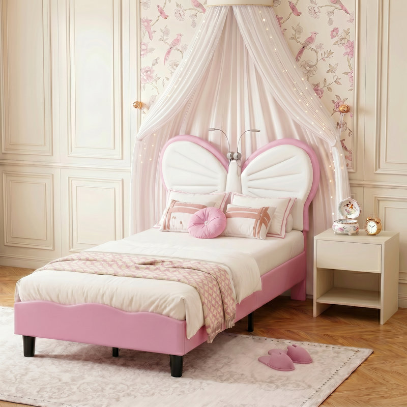 Bed, Small Double (4'), Pink
