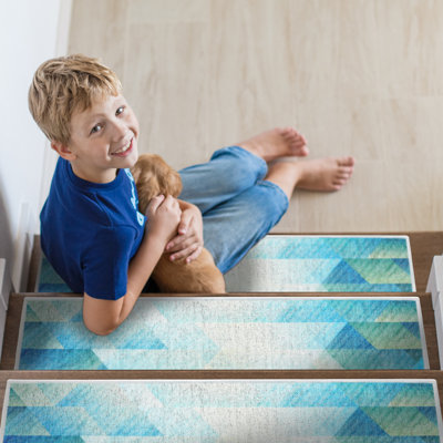 Tapis de marche intérieur antidérapant 9 po x 28 po Sea Design