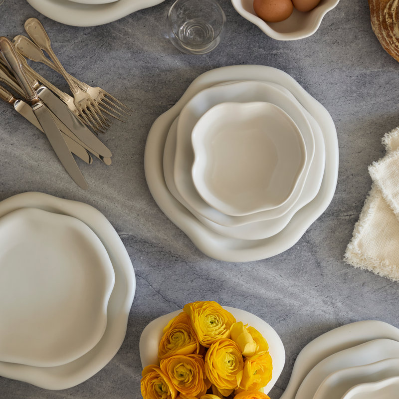 Amorphous Stoneware Dinner Plate