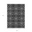 Tapis intérieur lavable extérieur 8 pi x 10 pi Medallion