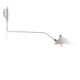 Varun Single Light Iron Dimmable Plug-in Swing Arm Sconce