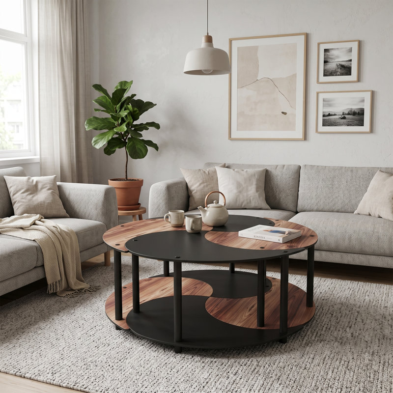 Ensemble de tables basses Zenith Modern YinYang
