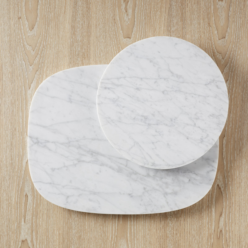 Delicious Decorative Tray, White Marble