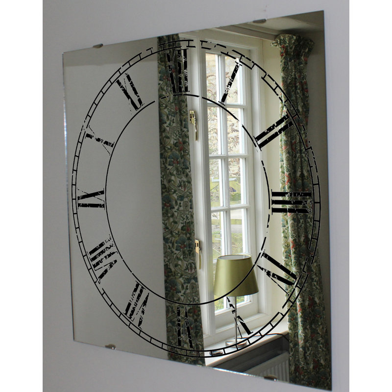 Arlington Flat Makeup / Shaving Mirror, 122cm H x 122cm W
