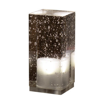 Bar Lampe de bureau à DEL Lampe de cristal rechargeable de restaurant Lampe de chevet KTV Petite lampe de table décorative