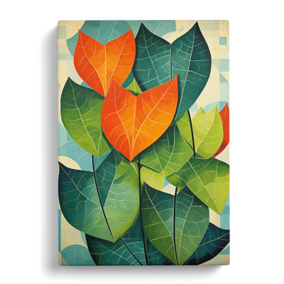 Ivy Leaf Constructivism No.2 - Print