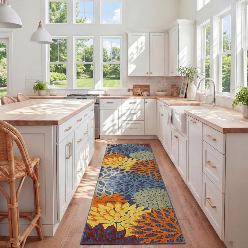 Chazmon Indoor/Outdoor Area Rug, Runner 2'3" x 10'